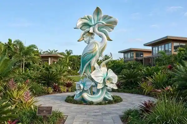 The Ethereal Oasis – Sculpture Installation