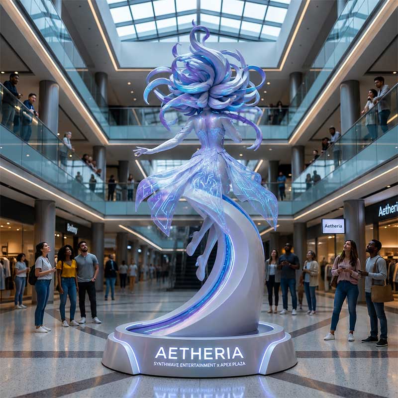 Aetheria – Forging a Digital Avatar in Fiberglass - 2