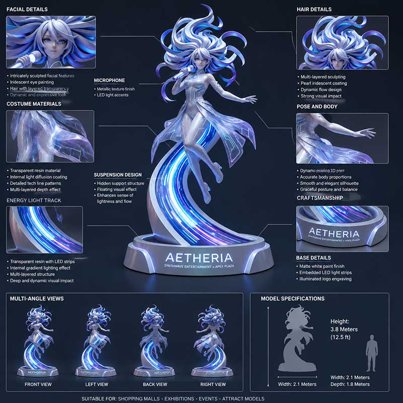 Aetheria – Forging a Digital Avatar in Fiberglass - 3