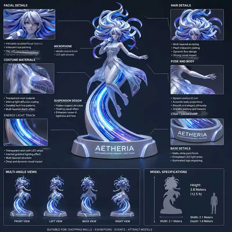 Aetheria – Forging a Digital Avatar in Fiberglass - 3