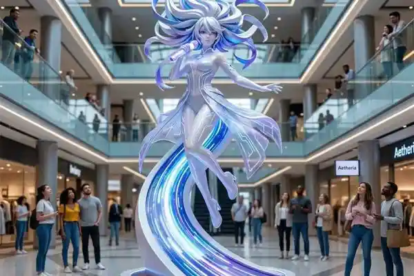 Aetheria – Forging a Digital Avatar in Fiberglass