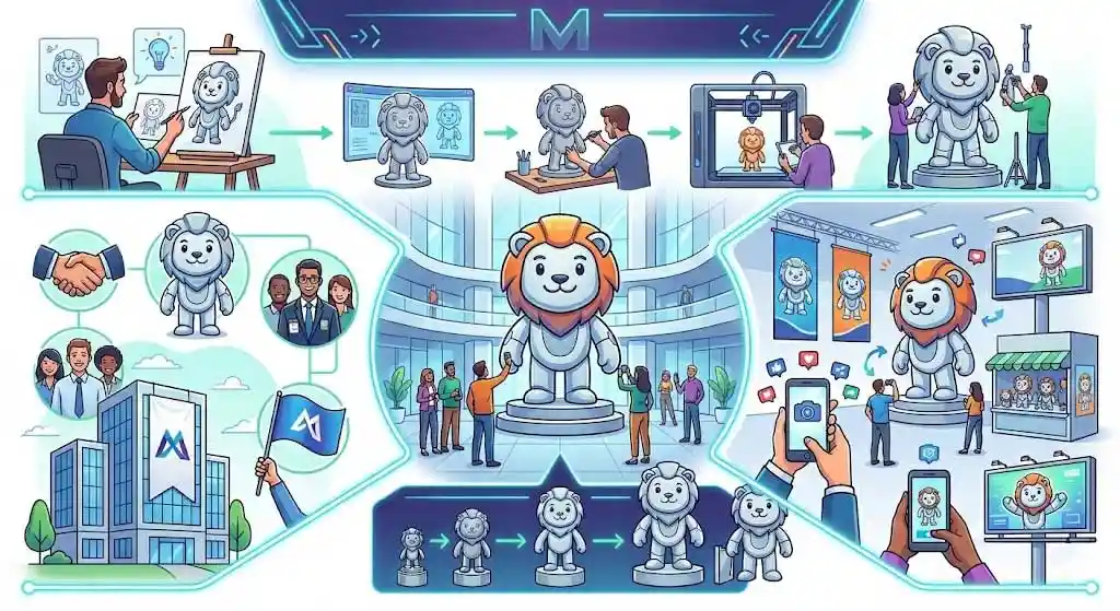 Brand Mascot Sculptures: Building Corporate Identity Through Art