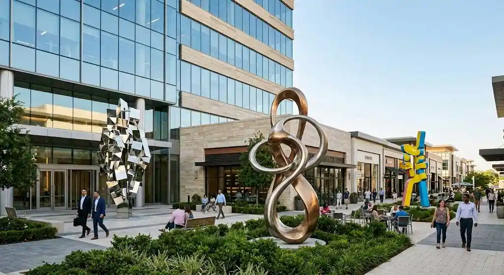 Commercial Sculpture Guide: How Public Art Transforms Retail and Office Spaces