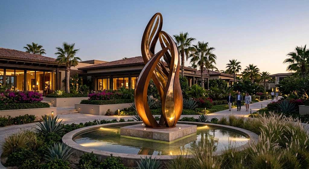 Resort and Garden Sculpture Design: Creating Landmark Installations for Hospitality