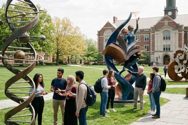 Sculptures for Educational Institutions: Inspiring Learning Through Campus Public Art