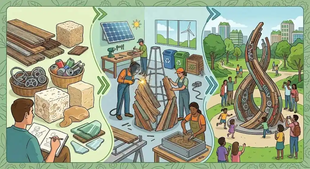 Sustainable Sculpture Design: Eco-Friendly Materials & Green Manufacturing