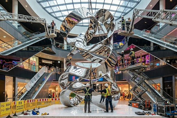 The Celestial Flow – Public Art Sculpture - 3