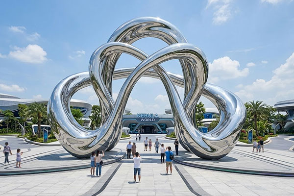Nebula World Theme Park & Resort：The “Celestial Gateway” Sculpture - 1