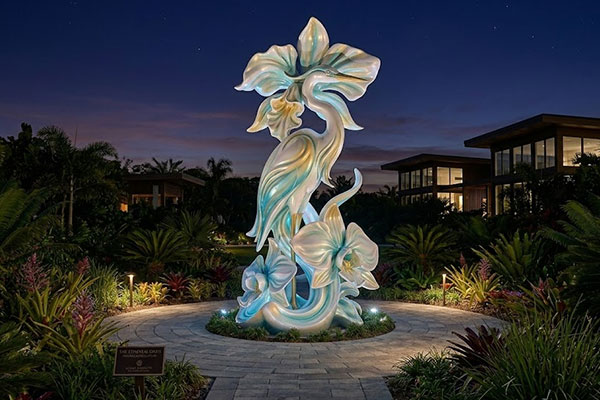 The Ethereal Oasis – Sculpture Installation - 4