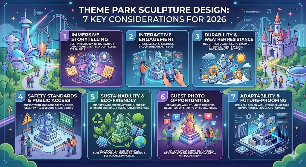 Theme Park Sculpture Design: 7 Key Considerations for 2026