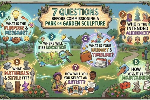 7 Questions Before Commissioning a Park or Garden Sculpture