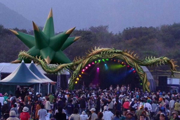 Eco-Pulse Music Festival Integration – “Biophilic Harmony” Stage Installation