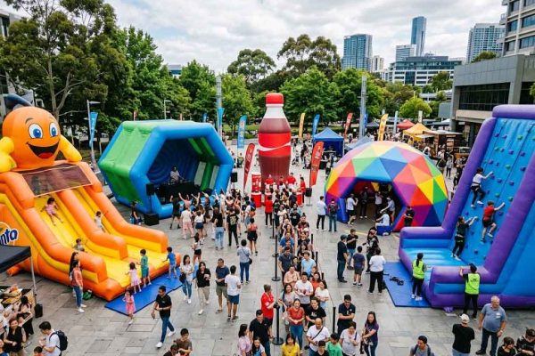 Brand Activation with Giant Inflatables: 5 ROI Campaigns