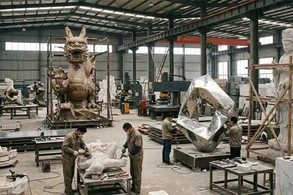 China Sculpture Factory Direct: Inside Y Sculptures’ Manufacturing Facility