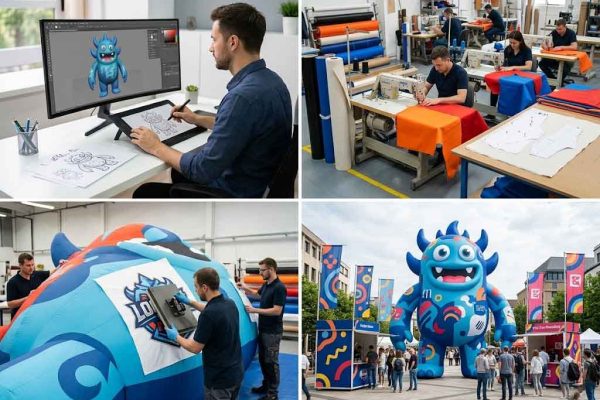 Custom Inflatable Sculptures: Design, Manufacturing & Branding