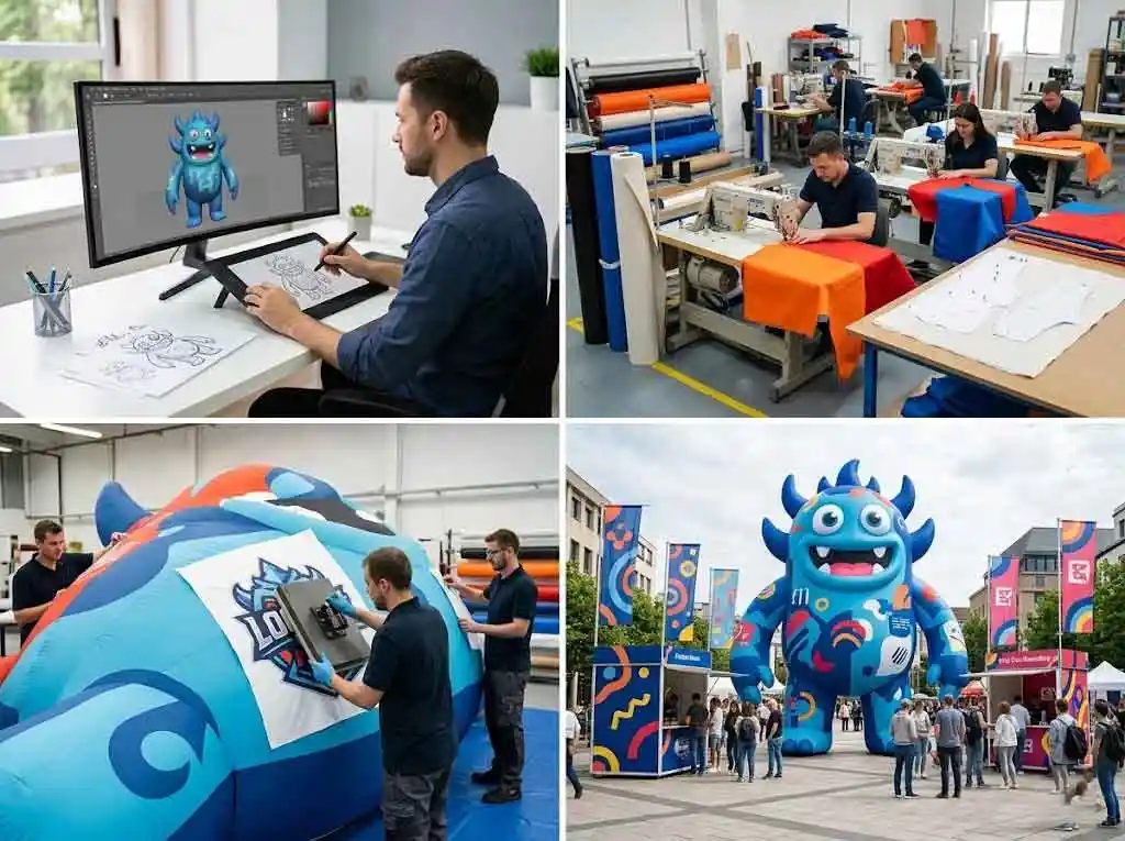 Custom Inflatable Sculptures: Design, Manufacturing & Branding