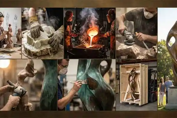 Custom Sculpture Manufacturing: 7-Step Process Guide