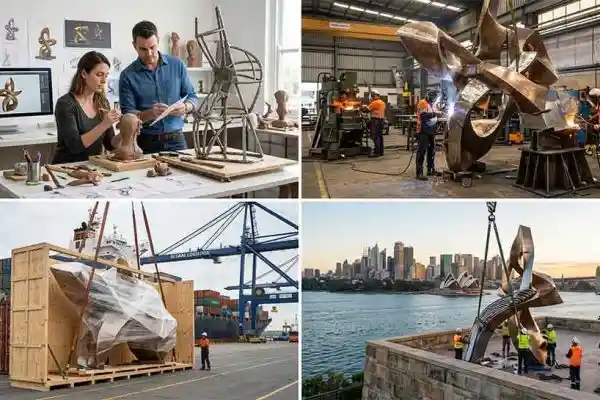 Custom Sculpture Turnkey Solutions: From Design to Worldwide Installation