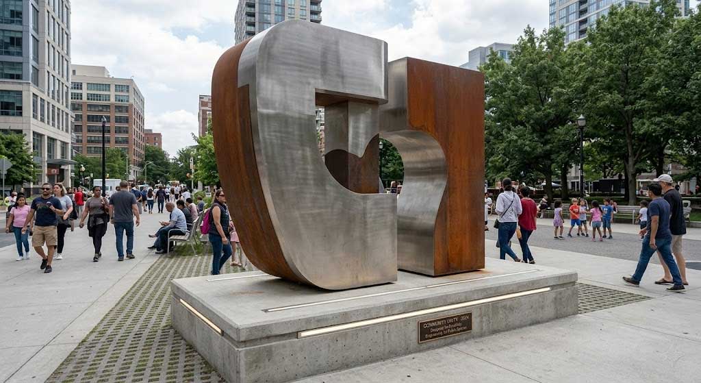 Durable Outdoor Sculptures for Public Spaces: Engineering for Weather & Vandalism