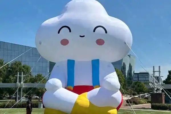 Giant Cloud Inflatable Sculpture