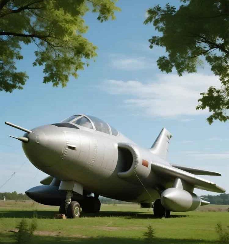 Giant Inflatable Aircraft Sculpture - 2