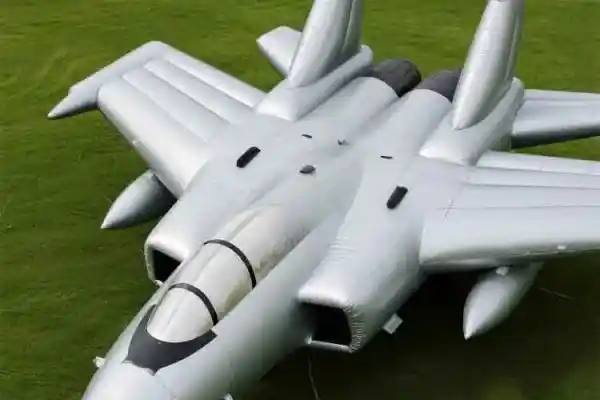 Giant Inflatable Aircraft Sculpture