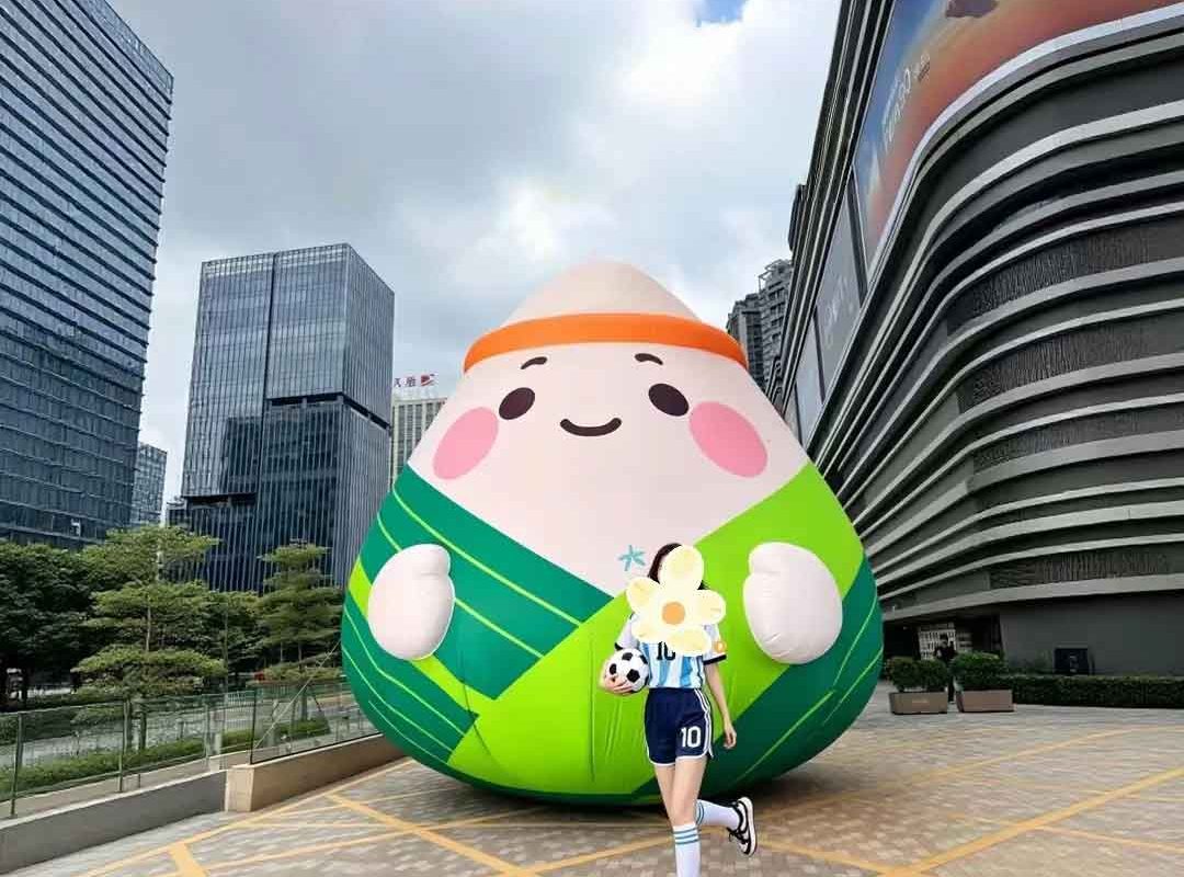 Giant Inflatable Zongzi (Rice Dumpling) Sculptures - 2