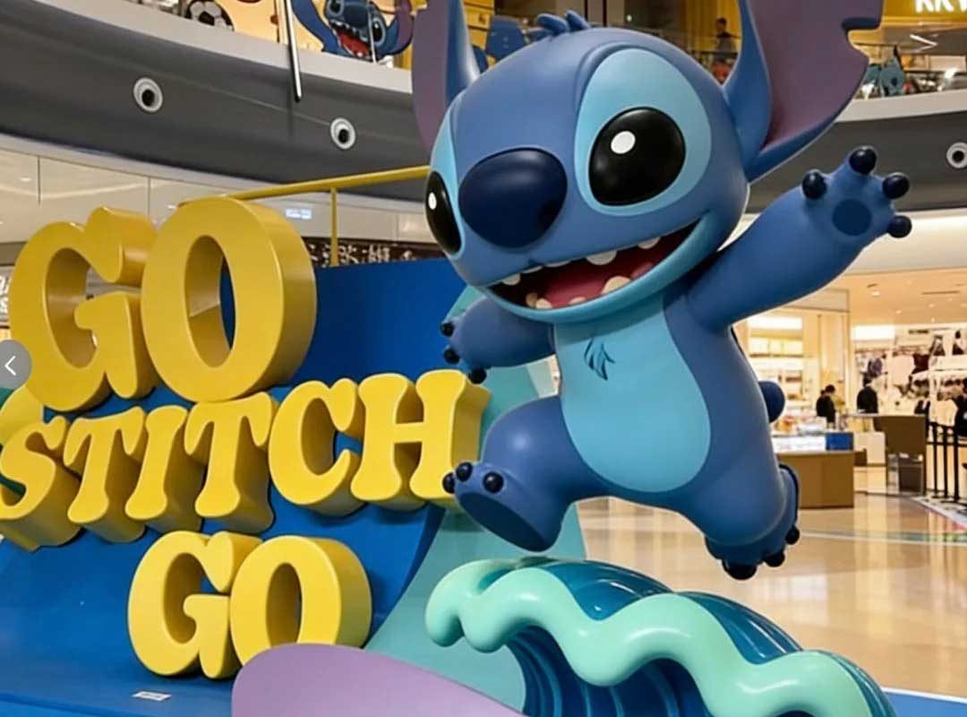 Giant Stitch Spotted! Our ultra-playful blue buddy is here - 3