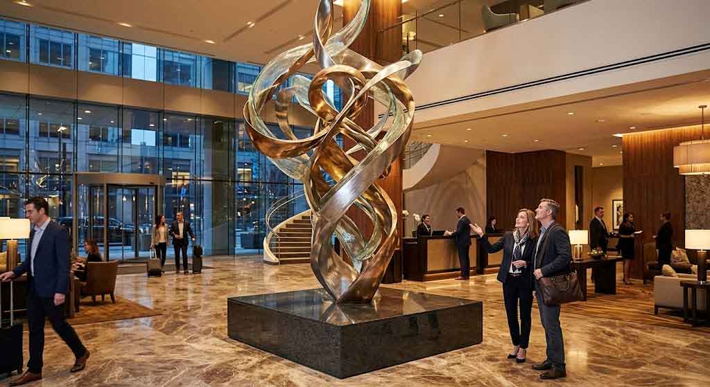 Hotel Lobby Sculpture Guide: First Impressions With Art