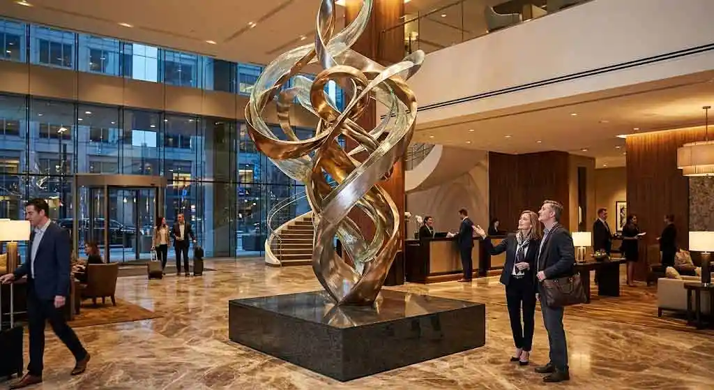 Hotel Lobby Sculpture Guide: First Impressions With Art