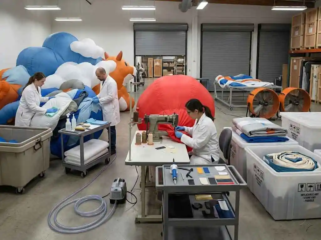 Inflatable Sculpture Maintenance: Storage, Repair & Care