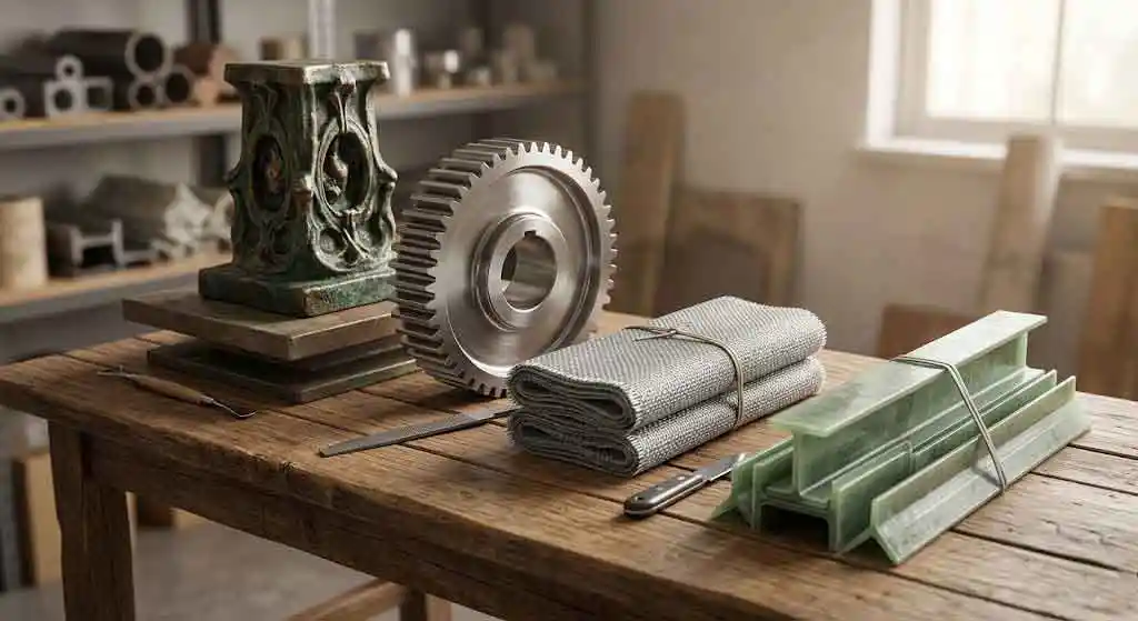 Material Cost Comparison: FRP, Steel, Bronze & Fiberglass
