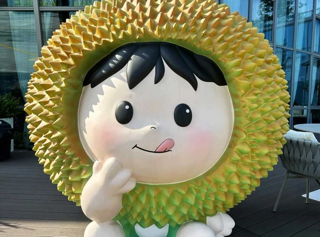 Development of “Mister Durian” Giant Cartoon IP Mascot Sculpture - 2