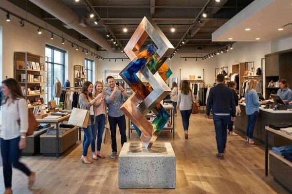 Retail Space Sculpture Guide: Driving Foot Traffic & Sales