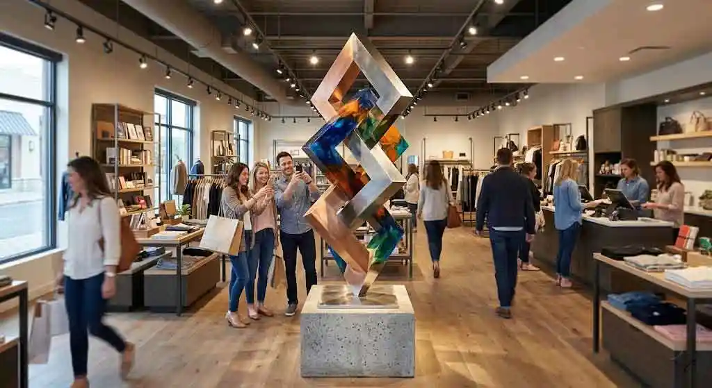 Retail Space Sculpture Guide: Driving Foot Traffic & Sales