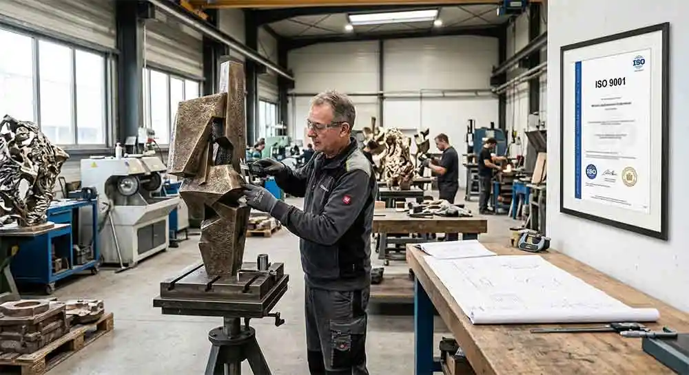 Sculpture Manufacturing Quality Standards: ISO Certification and What It Means