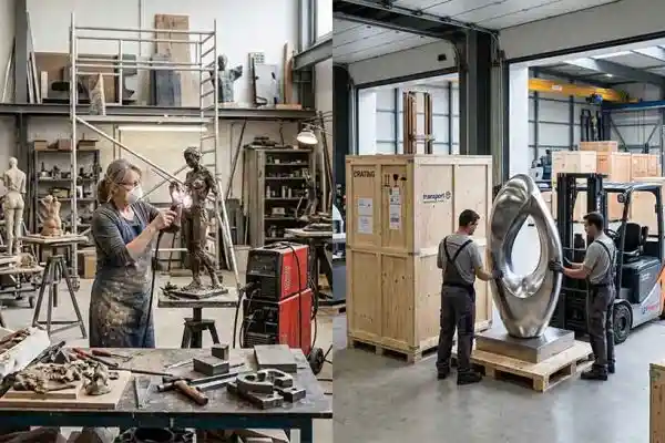 Sculpture Outsourcing Services: When to Outsource vs In-House Manufacturing