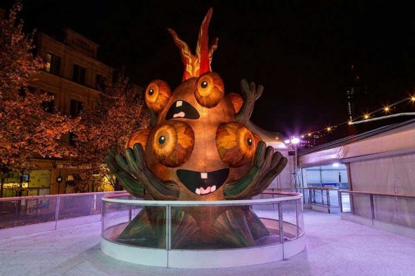 “The Autumnal Sentinel” Inflatable Art Installation