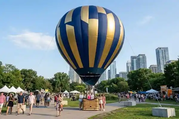 “The Sky Guardian” — Giant Inflatable Airship Art Installation