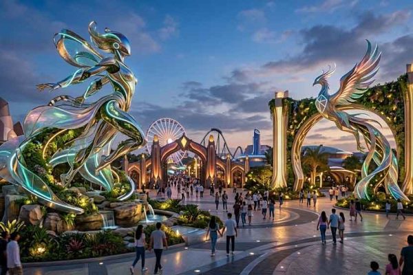 Theme Park Entrance Statues: Top Design Trends for 2026