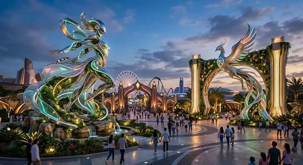 Theme Park Entrance Statues: Top Design Trends for 2026