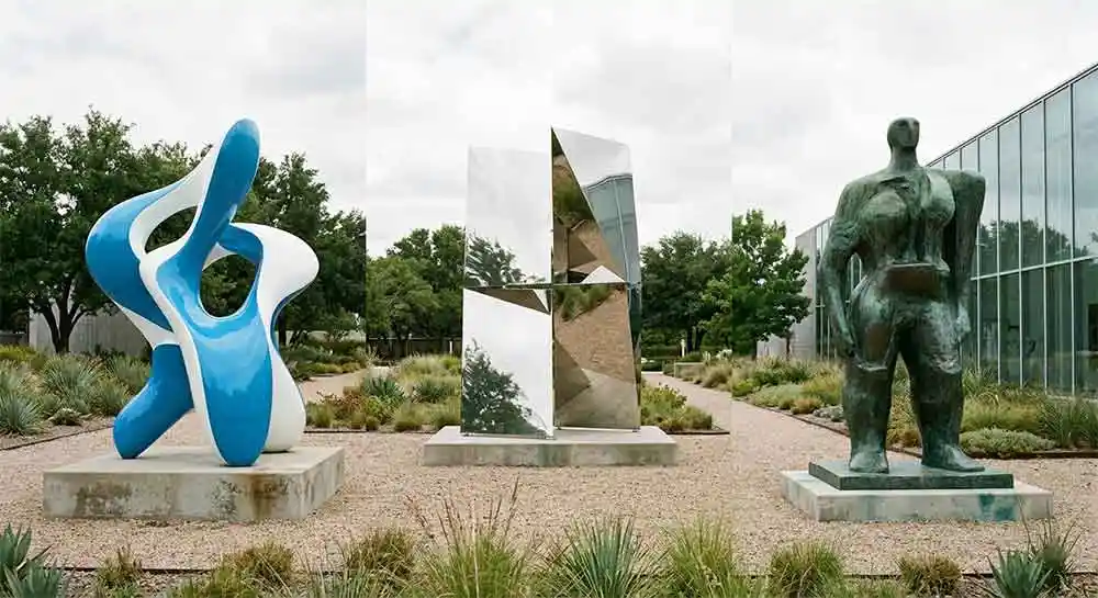 Weather Resistant Outdoor Sculpture Materials: FRP vs Stainless Steel vs Bronze