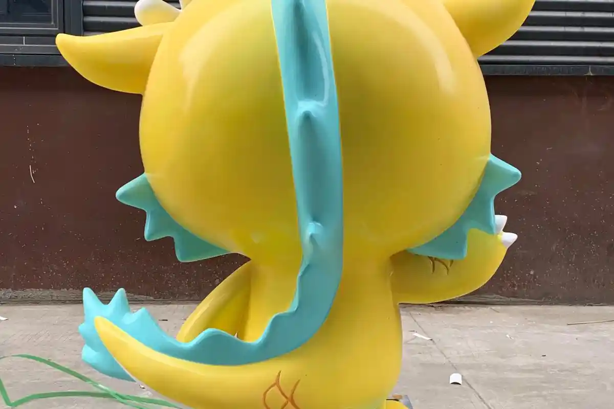 Cartoon Dragon — Trendy FRP Designer Dragon Toy Sculptures for Displays - 5