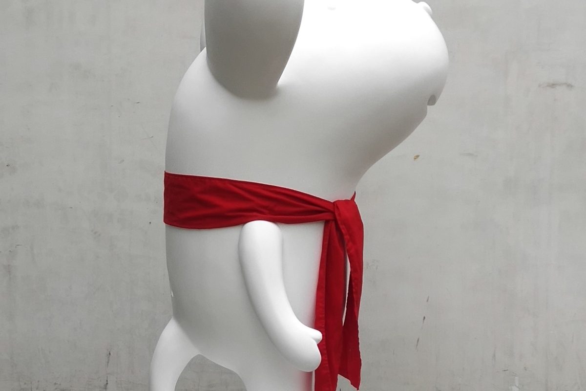 Cartoon Rat Zodiac — Playful FRP Rat Sculptures for Festive Displays and Decor - 5