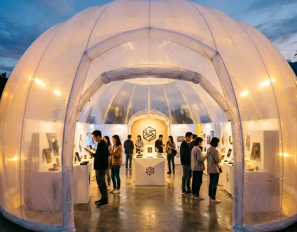 Custom Inflatable Event Pavilion Structure - 2
