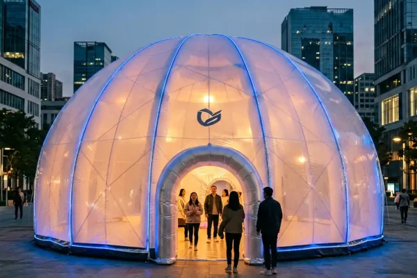 Custom Inflatable Event Pavilion Structure