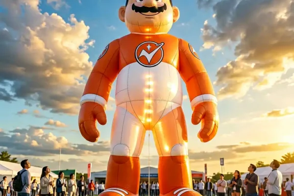 Giant Custom Inflatable Brand Mascot