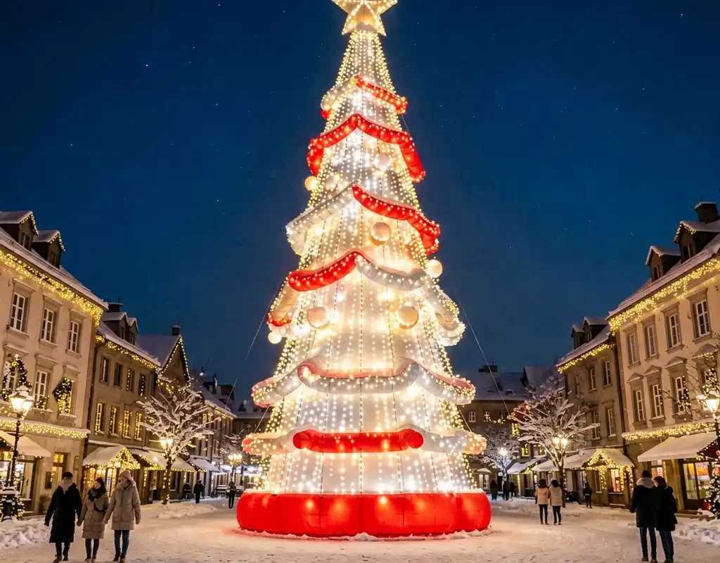 Giant Inflatable Holiday Decoration Sculpture - 4