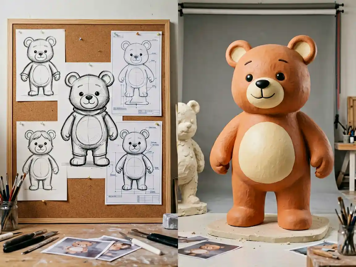 Brand Mascot & IP Character Sculpture: Complete Development Process