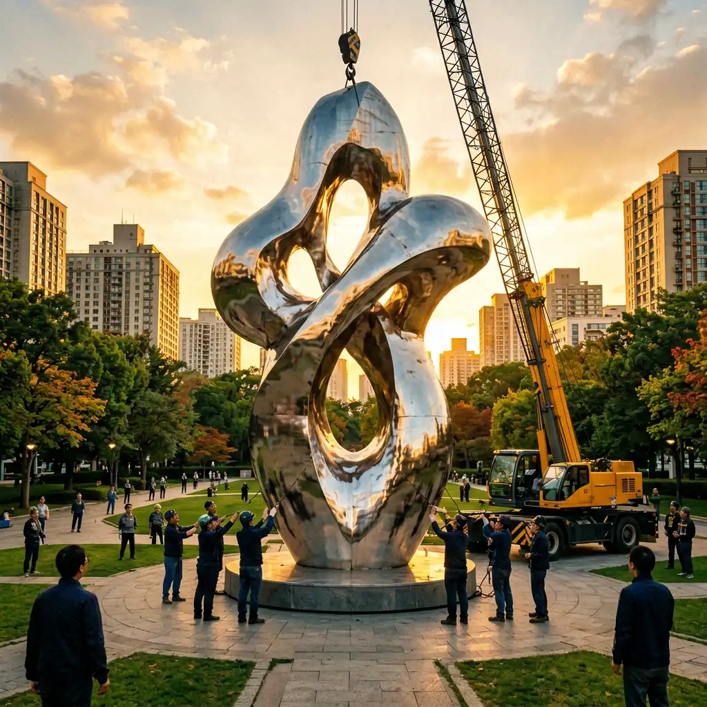 Installing a 25-Foot Monument in a City Park: What Nobody Prepares You For